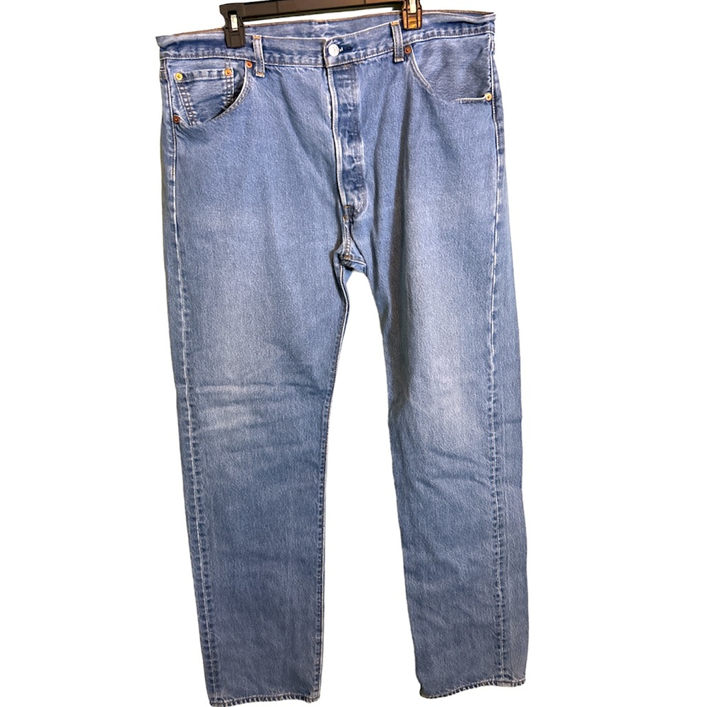 EUC VINTAGE LEVIS XX 501s JEANS SIZE 43x38 STRAIGHT LEG ORIGINALS.VSTITCH